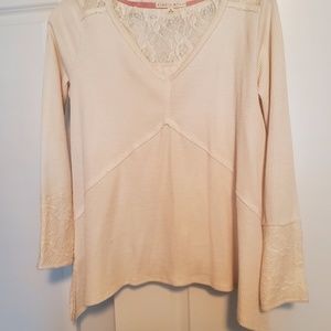Hint of mint long sleeve shirt